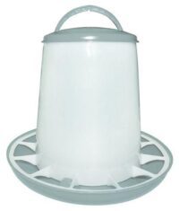 Foderautomat plast m/låg