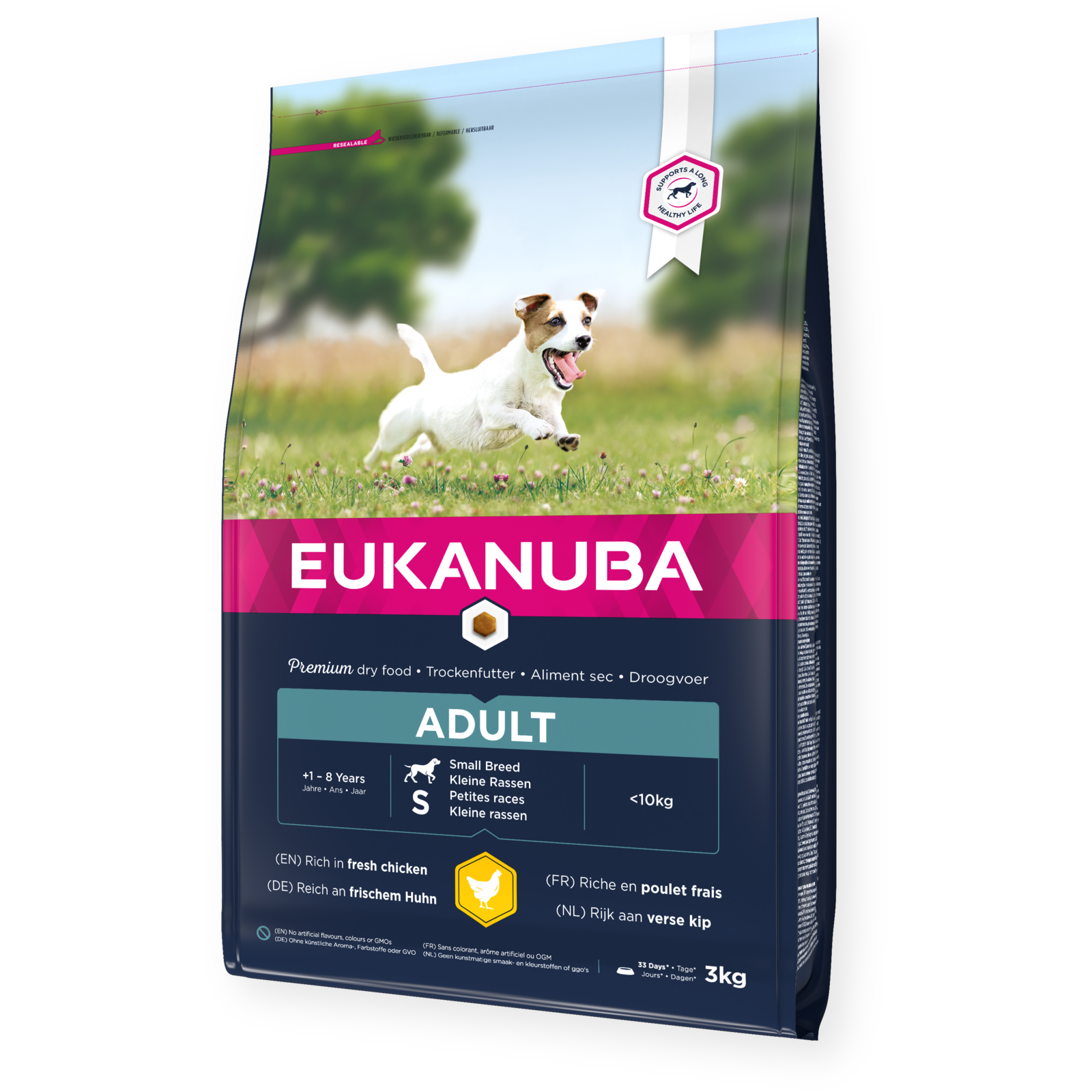 Eukanuba Adult Small Breed – Hvitvedgaard Korn & Foder – Din lokale ...