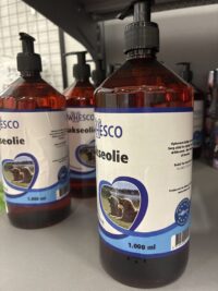 Whesco Lakseolie m. pumpe, 1 liter