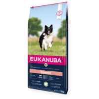 Eukanuba Senior Small/Medium Breed Lam & Ris 12 kg