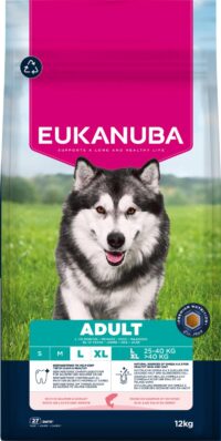 Eukanuba Adult Large Breed laks & byg 12 kg
