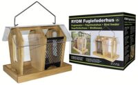 Ryom Fuglefoderautomat Bambus - Dobbelt
