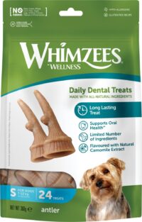 Whimzees Occupy Antler S, 24 stk, 360g