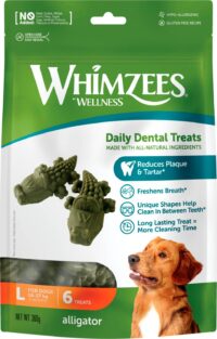 Whimzees Alligator L, 6 stk, 360g