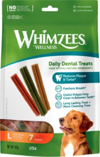 Whimzees Stix L, 7 stk, 420g