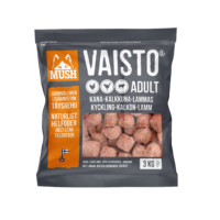 MUSH Vaisto® Grå (kylling, kalkun, lam) XL 3 kg