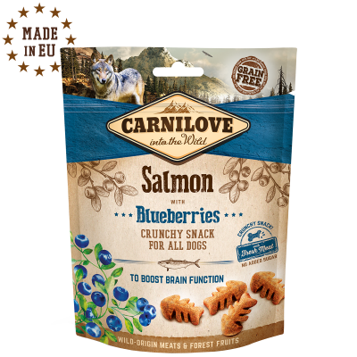 Carnilove Crunchy Snack Salmon with Blueberries 200g