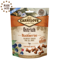 Carnilove Crunchy Snack Ostrich with Blackber 200 g