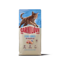 Carnilove True Fresh Cat Fish & Turkey for Sterilised Adult All Breeds 2 kg