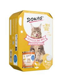 Dokas kattedrik med kylling 100 g - 6 pak