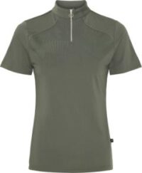 EQ Hasty Kortærmet Ridebluse – Forest (Str. 2XL)