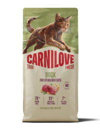 Carnilove True Fresh Duck for Sterilised Adult Cat - All Breeds 6 kg
