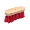 HorseGuard striglebørste 18,3 × 6 cm – bløde 70 mm børster – Rød