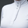 Equipage Lesley stævnebluse hvid detalje