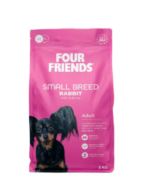 FourFriends Small Breed Rabbit hundefoder 2 kg