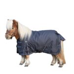 Lippo Basic Pony regndækken i marineblå, 0 g