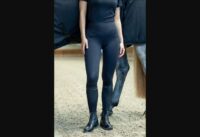 CATAGO FIR-Tech FG tights i sort med fullgrip