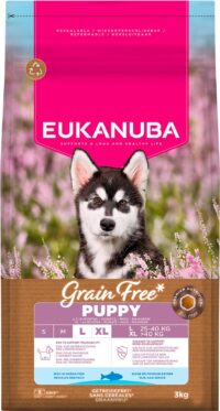 Eukanuba Puppy & Junior Large Grainfree Ocean Fish 3 kg