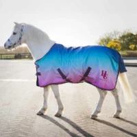 HorseGuard Gradient regndækken med fleeceforing – 75-85 cm