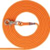 Trixie rund sporline med quick release i orange