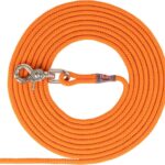 Trixie rund sporline med quick release i orange